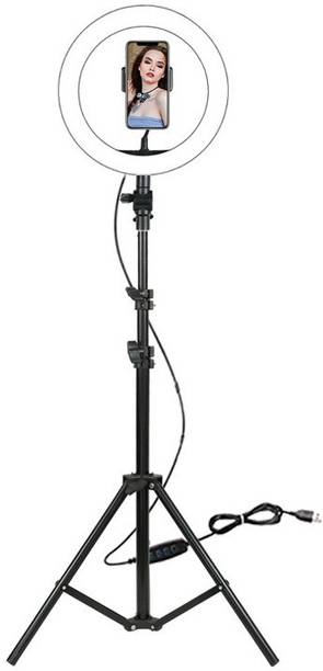 Wrapo 10 inch led selfie Ring light 26cm Video lamp photographic lighting with Tripod stand And phone holder For makeup Youtube Ring Flash