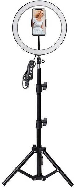 Wrapo Selfie Ring Light Remote Control 3 Light Modes 11 Level Brightness Dimmable 3 Modes For Live Strieaming, LED Makeup Ring Light,Roposo Insta Reels Video Stand Ring Flash Ring Flash