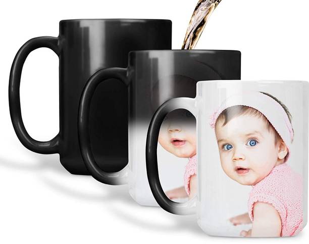 Convay Name Coffee Cup Add Photo, Logo magic cup Ceramic Coffee Mug