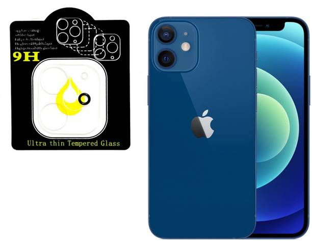 Casesily Camera Lens Protector for Apple iPhone 12 (Full Lens Area Covered by 5D Camera Lens Protector)