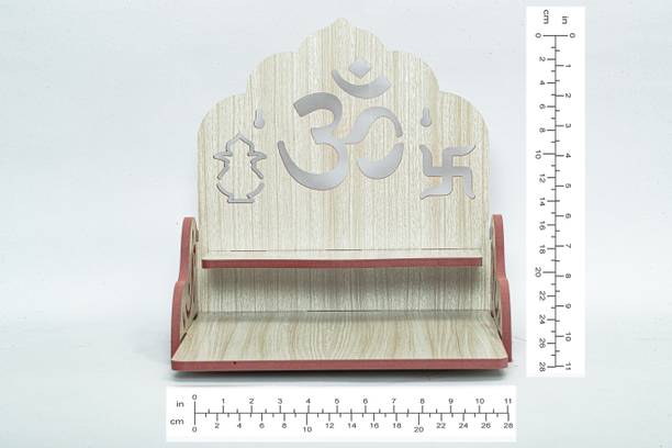 STASTORE Wooden Best Designer antique Home Pooja Ghar Decorative Wall Hanging Temple.Art and Craft Wooden Temple Beautiful Plywood Pooja mandir Room Home Decor Office OR Home Temple Engineered Wood Home Temple