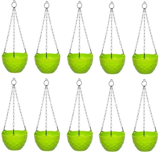 virkart Hanging Flower pots plant planter Plant Container Set