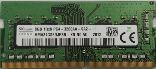 Sk Hynix PC4-3200AA-SA2-11 1RX8 DDR4 8 GB (Single Chann...