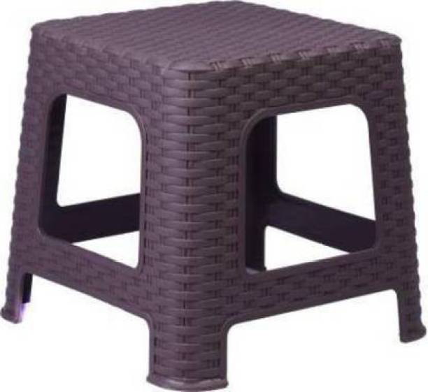Randal Plastic Orchid Stool for Bathroom & Kitchen & Office ( Brown ) Hospital/Clinic Stool