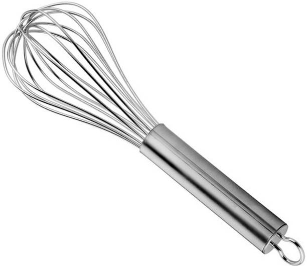 PRABHA by Prabha PRABHA by Prabha Stainless Steel Hand Blender Mixer Froth Whisker Latte Maker for Milk Coffee Egg Beater Juice Whisk Stainless Steel Balloon Whisk Stainless Steel Spiral Whisk