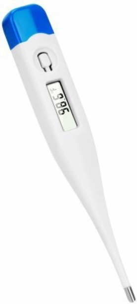 Digital Body Thermometer 8 Seconds Fast Reading Oral Ráctal Underarm Fever Check LCD Display Electronic Thermometer for Baby Kids Adults Pink
