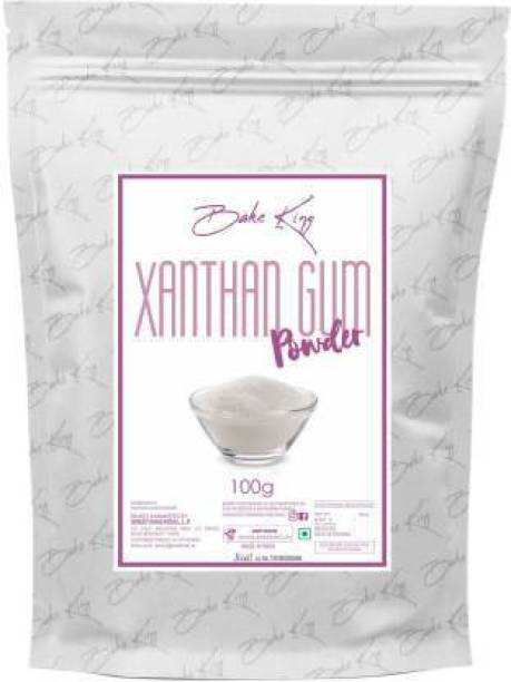 Bake King Xanthan Gum Powder 100gm (Thickening Agent, Binding Agent & Stabilizer for Food) Food Grade Quality. Xanthan Gum Powder for soups, Gluten Free Baking, Keto Diet. Xanthun Gum 100gm Baking Powder Baking Powder