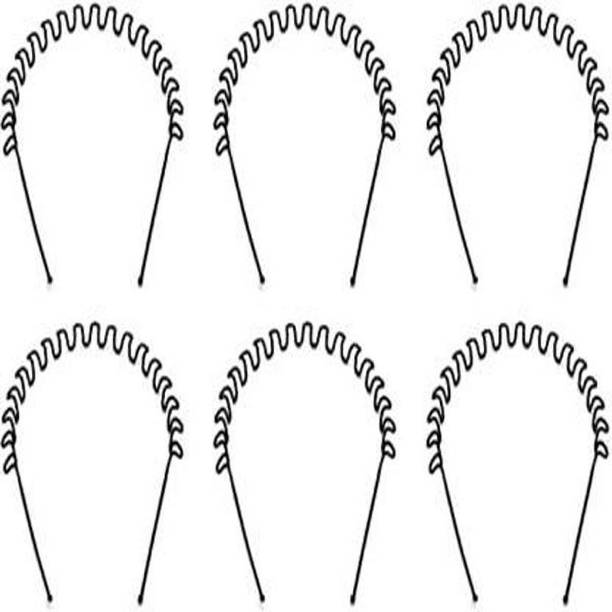 Shiv ZigZag Wave Metal Head Band Head Band