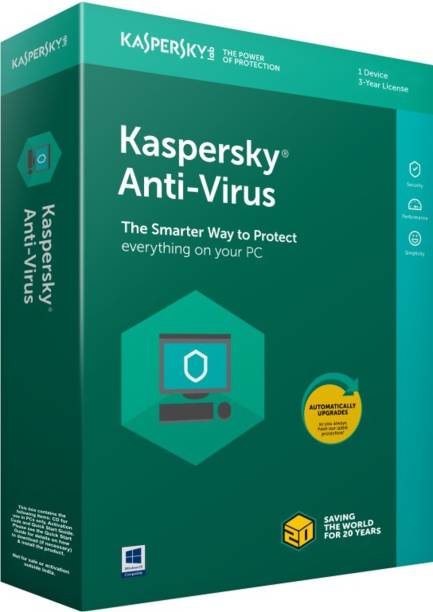 Kaspersky Anti-virus 1 User 3 Years