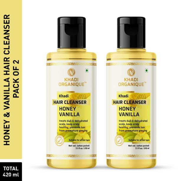khadi ORGANIQUE Hair cleanser/Shampoo Honey and Lemon Juice