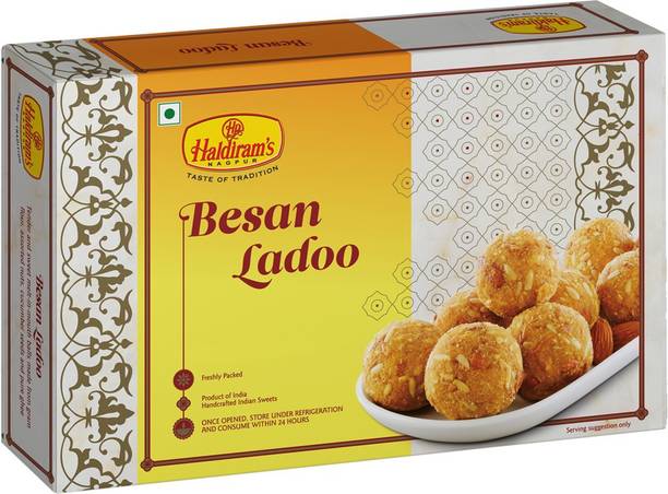 हल्दीराम'स बेसन लाडू बॉक्स