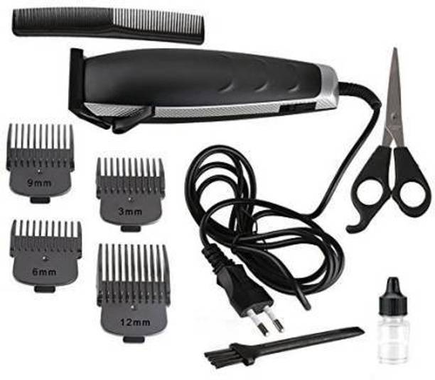 Kemei KM-4702 Heavy Duty Runtime: 0 (Black) Trimmer 0 min Runtime 4 Length Settings