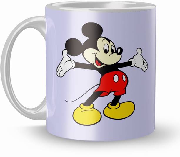 GiftByStyle Beautiful Mickey Mouse Gift 320Ml Multicolor (1668 ) Ceramic Coffee Mug