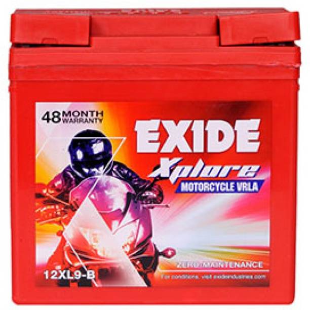 EXIDE explore 9LB 9 Ah Battery for Bike