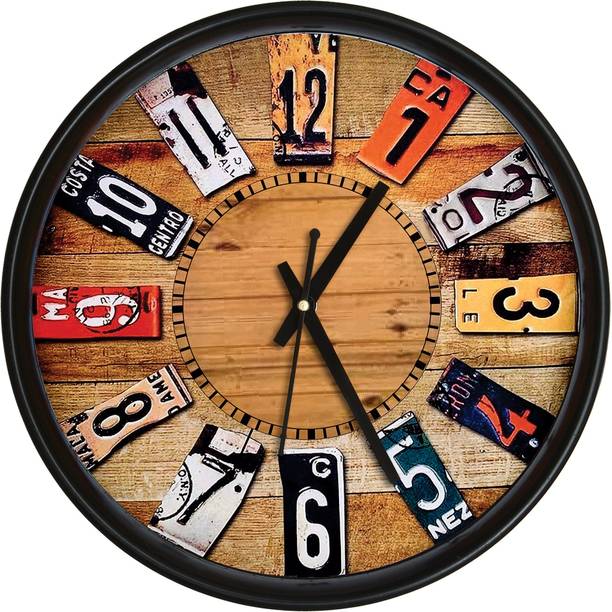 APPISHOPY Analog 25 cm X 25 cm Wall Clock