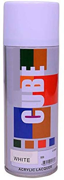 gennuineflare Spray Color Scarlet WHITE Glossy Finish 400ml White Spray Paint 400 ml