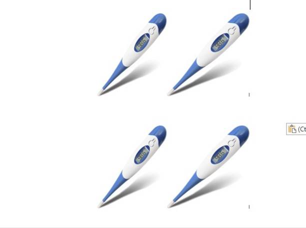 rsc healthcare R102 Digital Medical Thermometer FDA Approved Quick 40 Second Reading for Oral, Rectal, Armpit Underarm, Body Temperature Clinical Professional Detecting Fever Baby, Infant, Kid, Babies, Children Adult, Pack of 4 Thermometer