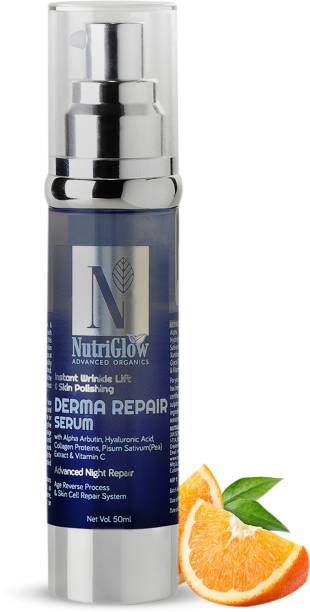 Nutriglow Advanced Organics Derma Repair Face Serum For Repairing Dead Cell |Fine line |Wrinkle Serum | Vitamin C