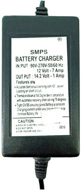 Nktronics 12 volt 7 amp battery charger 15 W Adapter