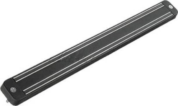 SHOPOWARE 33CM Magnet Kitchen Knife Holder, Magnetic Knife Storage Strip, Knife Rack Strip Patti 13 Inch,Magnetic Knife Bar (Black) Kitchen Organiser Magnet Kitchen Organiser Magnet Pack of 1