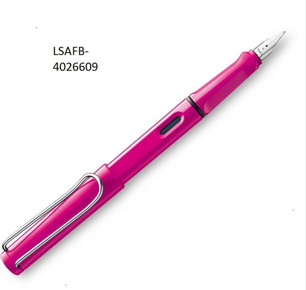 LAMY Safari Broad Nib Fountain Pen with Converter Pink Fountain Pen