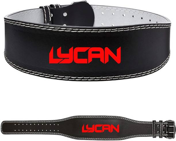 LYCAN Genuine Leather Weight Lifting Belt Weight Lifting Belt