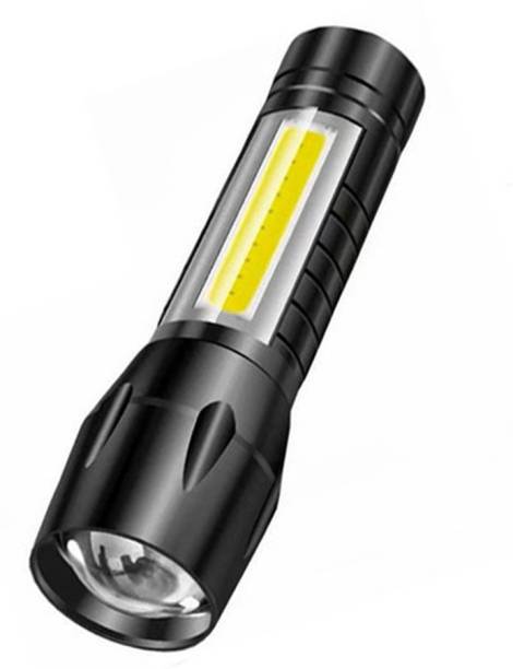 SMALL-SUN High Power LED Flash Light Rechargeable Torch Light 3 Modes Search Light Torch
