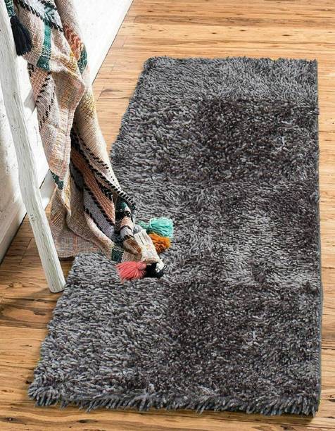 PS Textile Hub Grey Polyester Runner