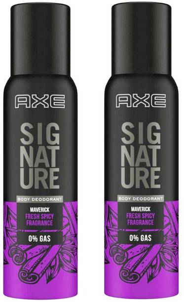 AXE Signature Maverick Body Deodorant 2X122ml Deodorant Spray - For Men