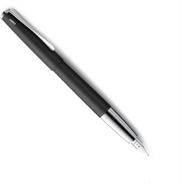 LAMY LAMY studio Medium Nib Fountain Pen with Converter Z27 Black Fountain Pen