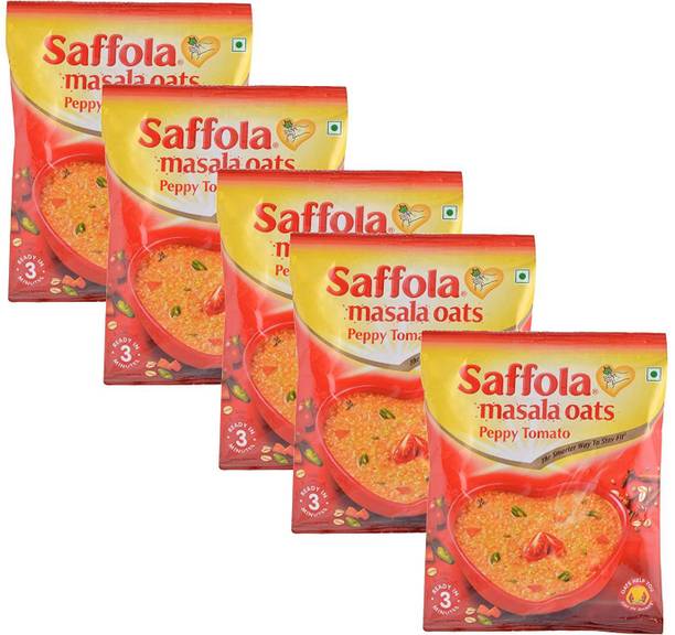 सफोला मसाला ओट्स पेपी टॉमेटो पैक ओएफ 5 195 g