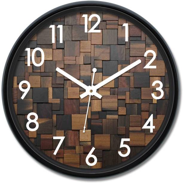 Gudki Analog 28 cm X 28 cm Wall Clock
