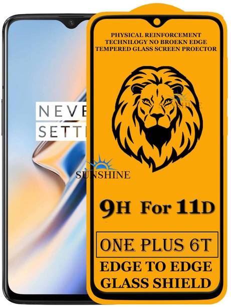 SUNSHINE Edge To Edge Tempered Glass for OnePlus 6T