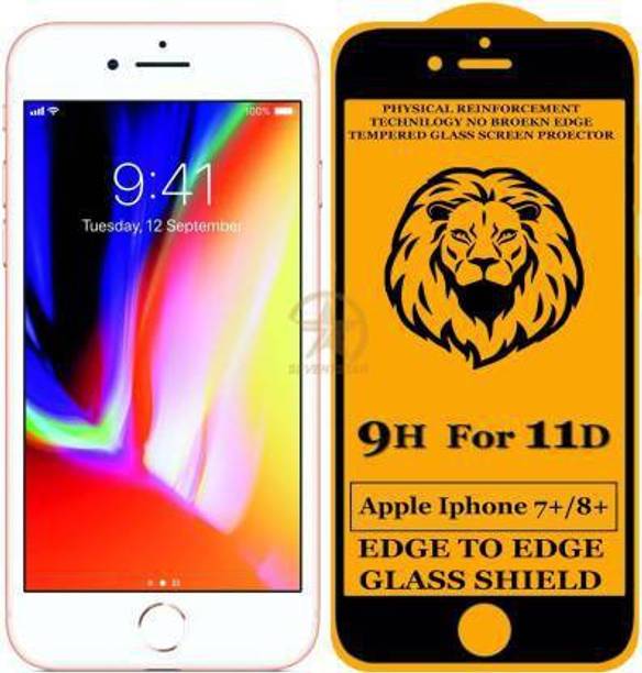 kentop Edge To Edge Tempered Glass for Apple iPhone 8 Plus
