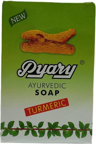 Pyary Herbal Turmeric Skin Whitening Soap 100% Vegetsble Soap