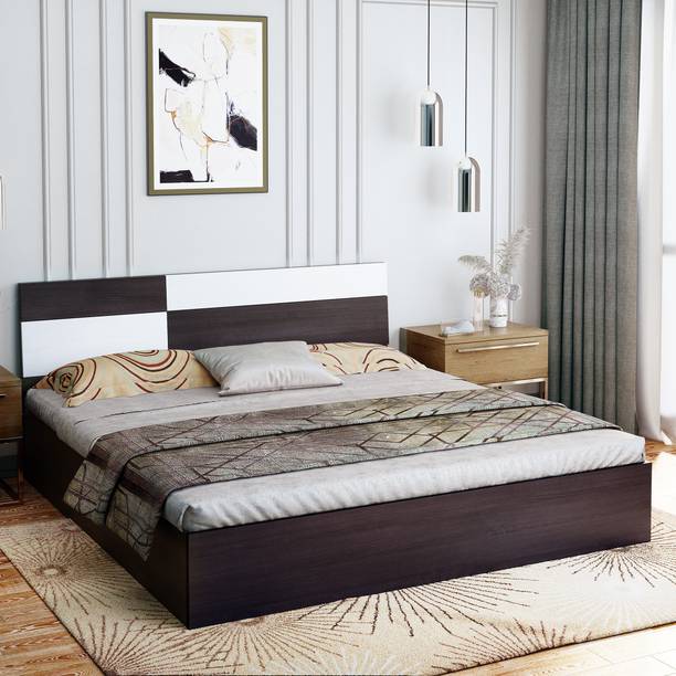 Bharat Lifestyle Rome Engineered Wood Queen Box Bed