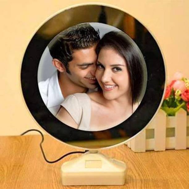 jasucreation round magic mirror Lighted Mirror