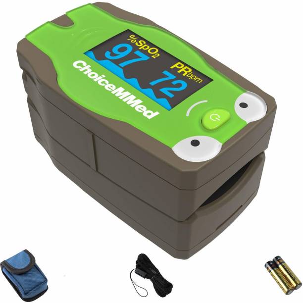 ChoiceMMed Fingertip Pulse Oximeter (Pediatric) MD300C53 - Pack of 1 (Green) Pulse Oximeter