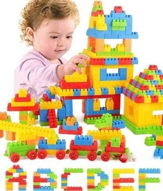 NTZ Building Blocks for Kids - Certified European Saftey Standards 100 PCS Small