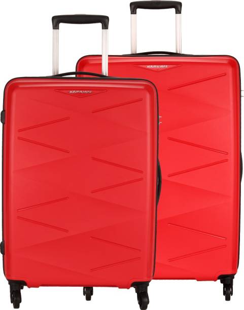 Kamiliant by American Tourister Triprism (Small + Medium) Cabin & Check-in Set 4 Wheels - 27 inch
