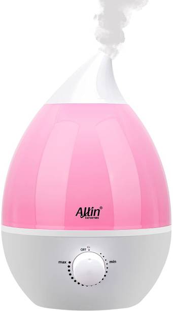 Allin Exporters Room J40 Ultrasonic Humidifier Cool Mist Air Purifier for Dryness, Cold & Cough Large Capacity for Room, Baby, Plants, Bedroom Humidifier