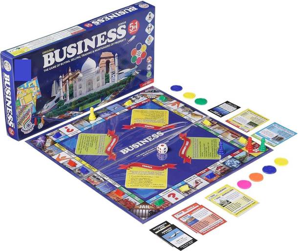 VRUX International Business A Board Game. Kids Toys Games, Bonanza Game of Money Money & Assets Board Game