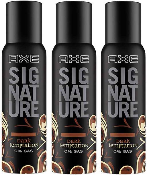 AXE Signature Dark Temptation Body Deodorant 3X122ml Deodorant Spray - For Men