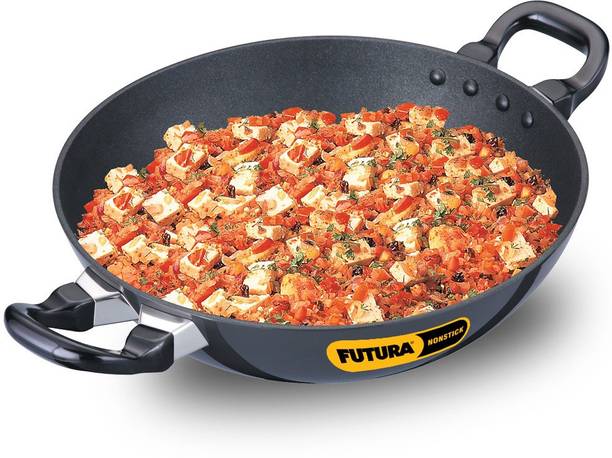 Hawkins Deep-Fry Pan, (NK25) Kadhai 24 cm diameter 2.5 L capacity