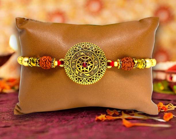 Avirons Religious Designer Rakhi Pack, Rakhi Set Mauli Thread Rakhi  Set