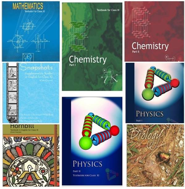 NCERT Textbook ( Physics, Chemistry, Biology, English, Math ) Complete For Class 11th, Paperback Binding, English Medium