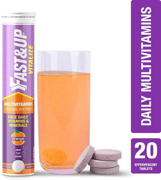 FAST&UP Vitalize Multivitamin For Men & Women-21 Vital Vitamins&Minerals For Daily Health