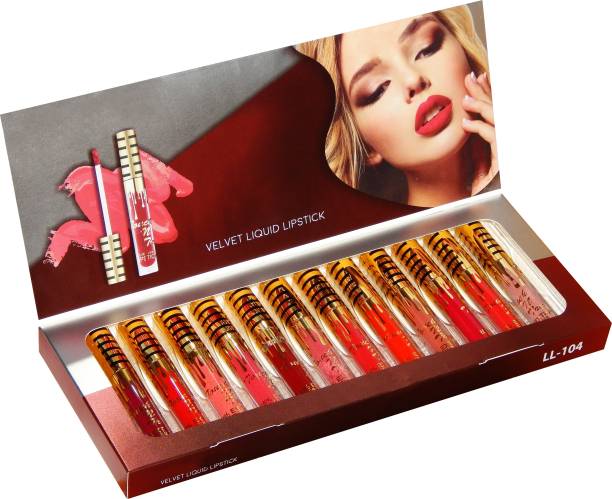 VARS LONDON 12 color liquid lipstick | velvet liquid lipstick | matte finish lipstick | long lasting liquid lipstick24