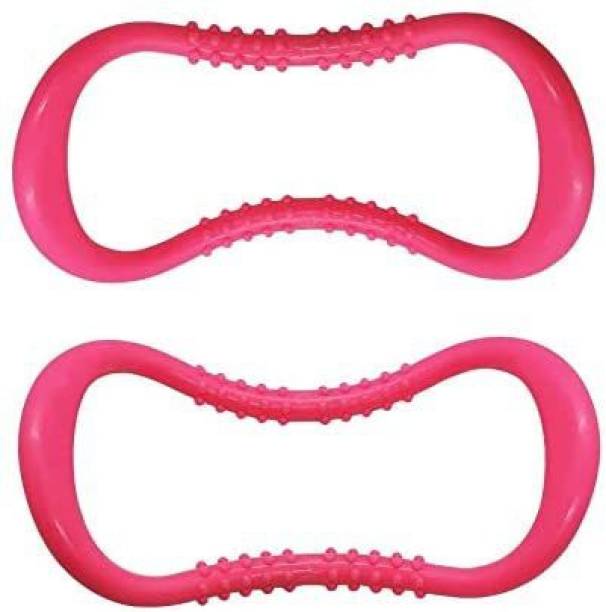ADONYX Yoga Ring Pilates Training Ring for Exercise Stretching Massage Fitness Ring, Soft Yoga Ring, Great for Yoga,Pilates, to Full Body Workout (2pack) Pilates Ring