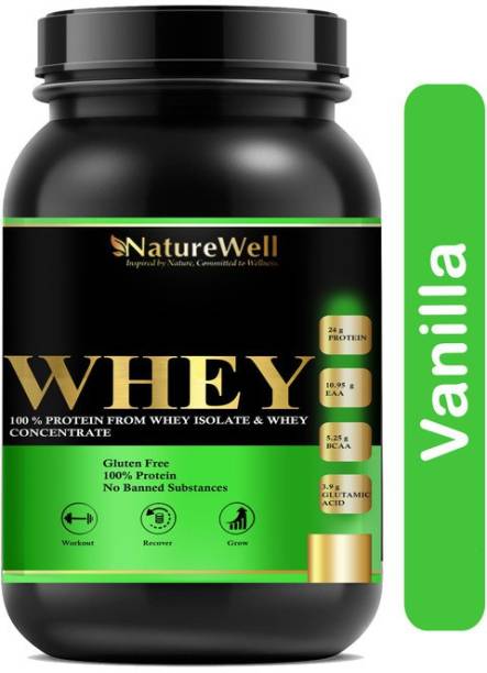 Naturewell Gold Standard 100% Protein Powder - Primary Source Isolate Whey Protein (AS2908) Whey Protein